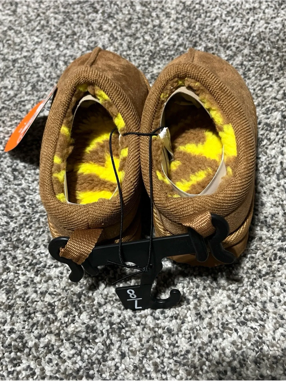 NWT Wonder Nation Toddler Girls Slippers Clog Cozy Sz 7/8